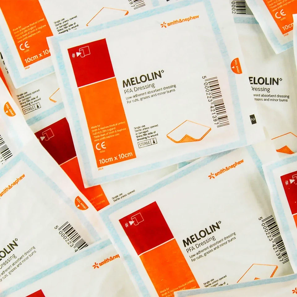 Melolin Wound Pad Dressing 5x5cm, 10x10cm - Multi Qty Discount