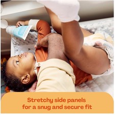 Absorbent Disposable Diapers, Size 1 8-12 lbs , 128 Pack