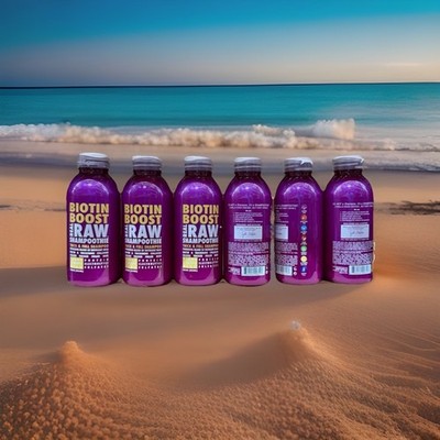 Biotin Boost Real Raw Smoothie Thick & Full Shampoo  6 Packs - 12 oz Each 