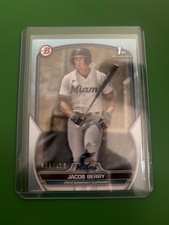 2023 Bowman - Prospects Jacob Berry #BP-108 Sky Blue /499 (RC)