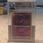 BGS 9 Gengar 38/111 Holo Rare 2017 Sun & Moon Crimson Invasion English