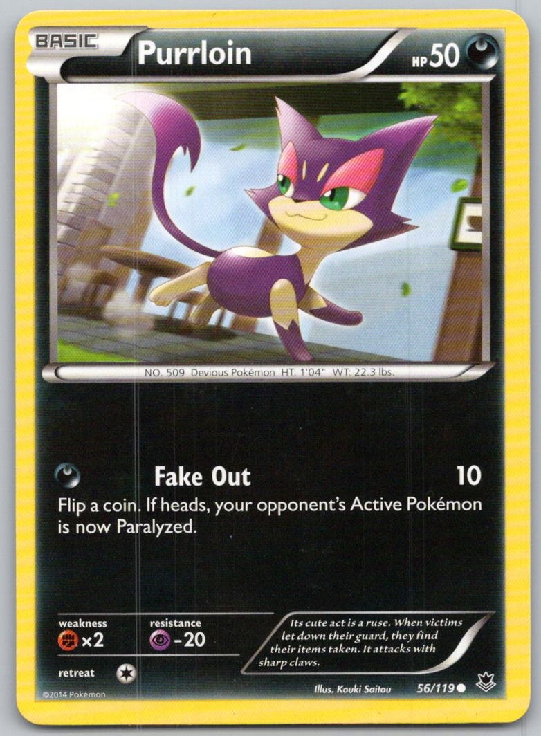 Purrloin 56/119 LP Phantom Forces PHF