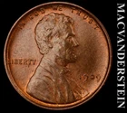 1909 VDB Lincoln Wheat Cent - Choice Gem Brilliant Uncirculated Lustrous  #L4442