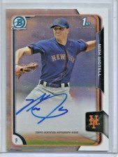Max Wotell 2015 Bowman Chrome Refractor Autograph Rookie
