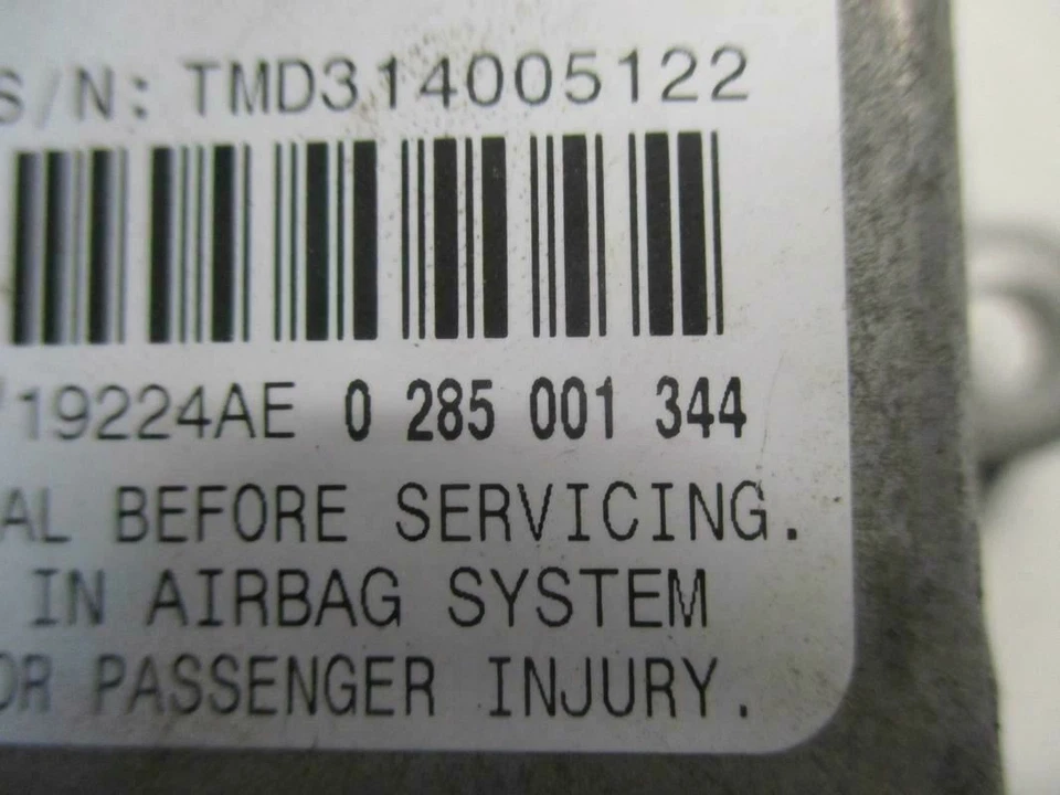 NY746-28 GARANTÍA OEM 2001 CARAVANA TOWN & COUNTRY VOYAGER MÓDULO DE CONTROL DE BOLSA DE AIRE Foto 4 de 4