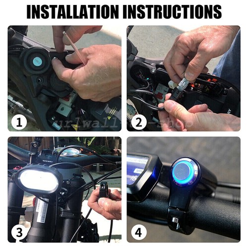 URLWALL For Sur-Ron Light Bee X Segway X160 X260 Headlight Waterproof Switch Kit - Picture 4 of 10