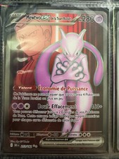 Mewtwo EX de La Team Rocket, Français, 213/182, Rivalité Destinées, Full Art