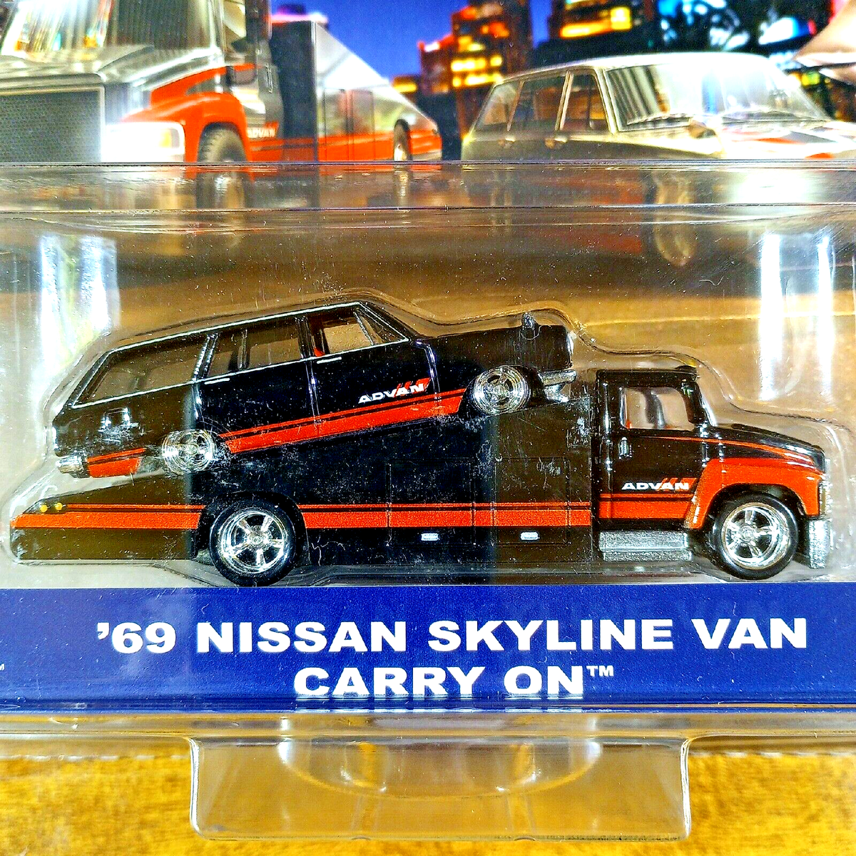 Hot Wheels Premium Car Culture Team Transport Advan '69