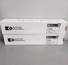Canon GPR-43 Katun Compatible BLACK TONER CARTRIDGE Lot of 2 4792B003AA New