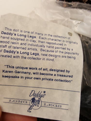 Daddy's Long Legs Puppe Ms. Hattie Hangtag + COA + Box Afroamerikanerin - Bild 13 von 16