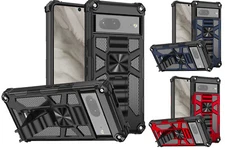 For Google Pixel 7A (GWKK3) Machine Kickstand Case Cell Phone Cover