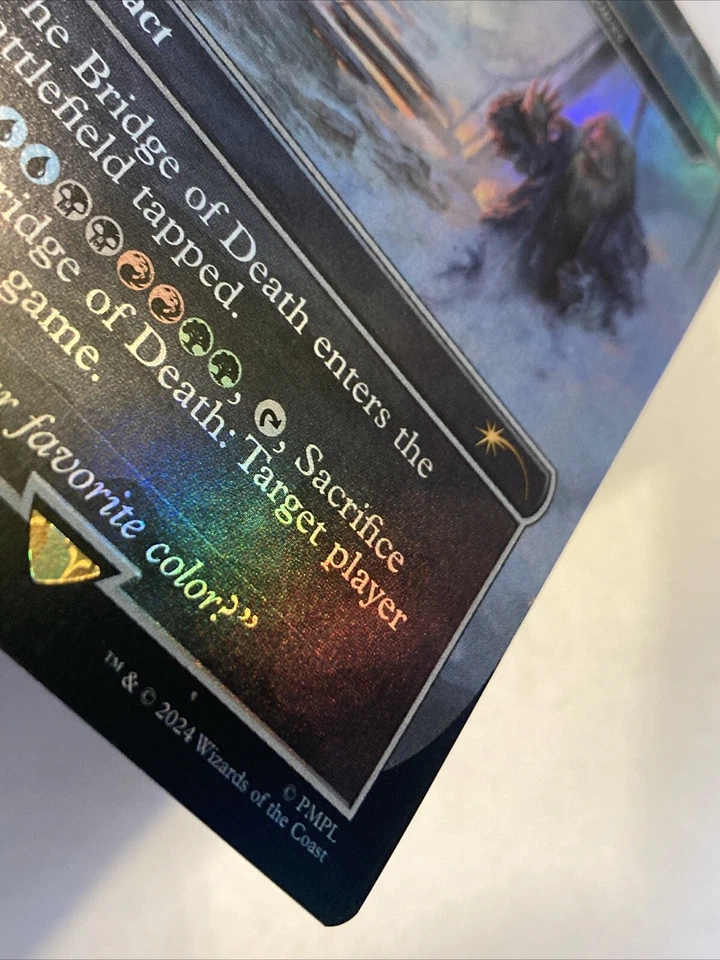 MTG The Bridge of Death FOIL Secret Lair Monty Python 1678 NM - Image 3 of 4