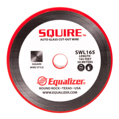 164ft Roll Equalizer Squire Auto Glass Windshield Cut / Cutting Out Wire SWL165