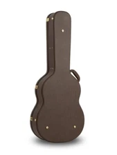 Small-Body/Classical Acoustic Guitar Hard-Shell Case (Brown)