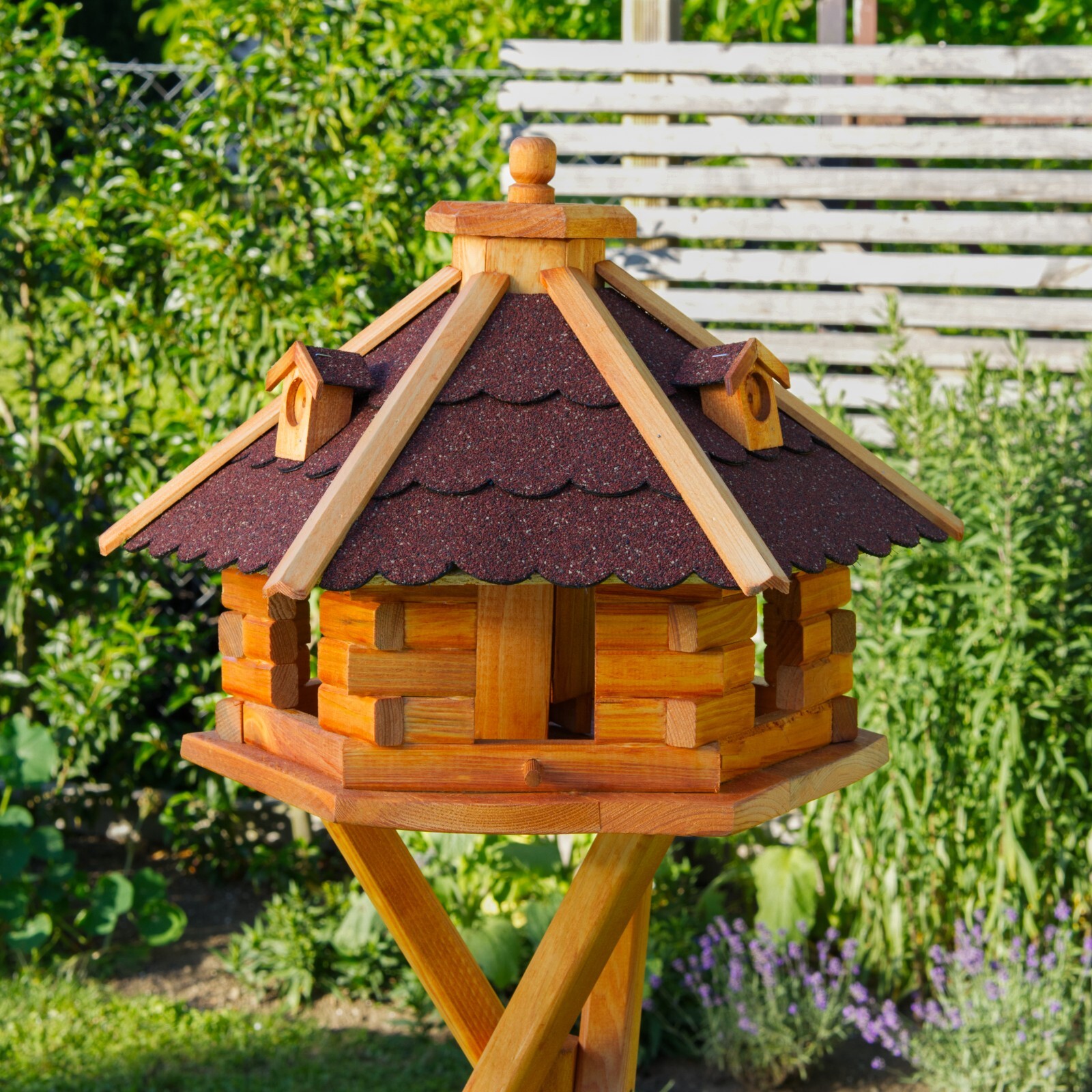 B-Ware: VOSS.garden Vogelhaus "Sylt XXL", Reetdach Mit Ständer, 100 X 180cm