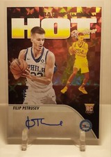 FILIP PETRUSEV 2023-24 Panini Hoops Hot Signatures Auto - ASIA TMALL*76ers*