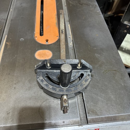 Miter Gauge from 10" Sears Craftsman 10" Table Saw Model 113 3/4” 24C eBay