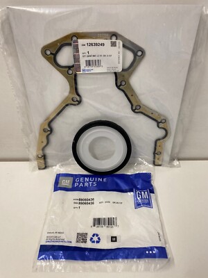 Genuine Holden Commodore V8 Rear Main Plate Gasket & Seal Set 1997 2017