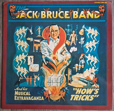 Jack Bruce Band   How's Tricks - 1977 LP + INLAY GER NEAR MINT