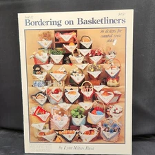 Bordering on Basketliners Cross Stitch Graph It Arts Book 12 Lynn Waters Busa