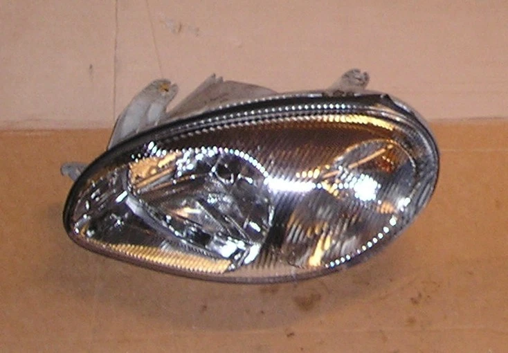 DAEWOO LANOS (1997-02) GENUINE N/S PASSENGER CHROME HEADLIGHT UNIT - 0301000783 - Image 4 of 4