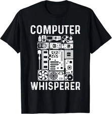 Funny Computer Geek Tech Nerd Gift Men Women Cool Support Gift Unisex T-Shirt