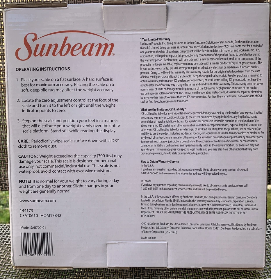 Esfera nueva en caja escala precisa hasta 300 lb Foto 3 de 4