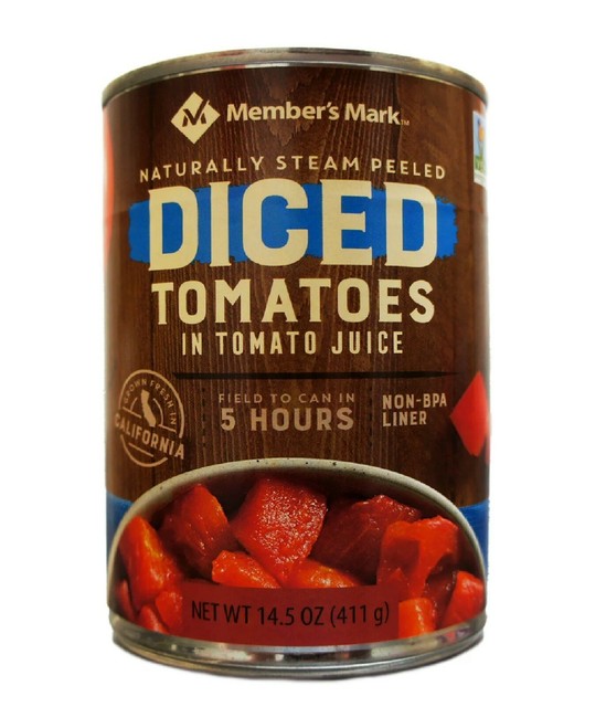 Member's Mark Diced Tomatoes in Tomato Juice 14 5 Oz 12 PK for sale online eBay