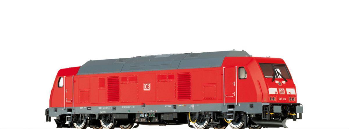 Brawa 42913 DIESELLOK BR 245 &bdquo;FERNVERKEHR SYLT&rdquo;, DB AG, AC DIGITAL SOUND, D+H