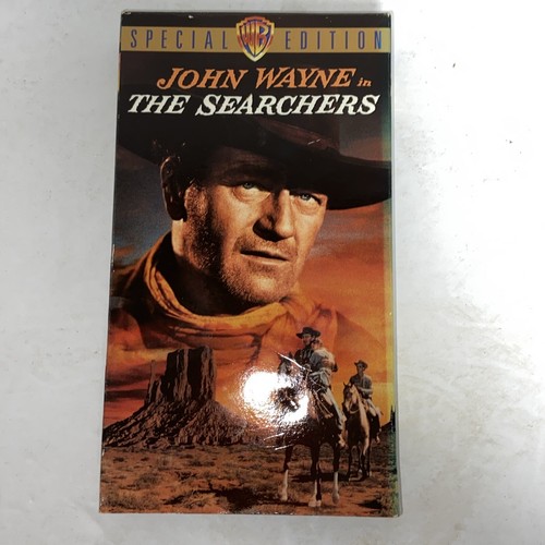 Lot of 5 Vintage VHS Tapes John Wayne Western Movie Dark command , Searchers - Picture 11 of 16