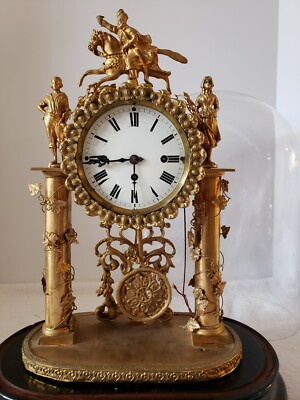 1850's Austrian Viennese 3 Train 2 Gong Grand Sonnerie Brass