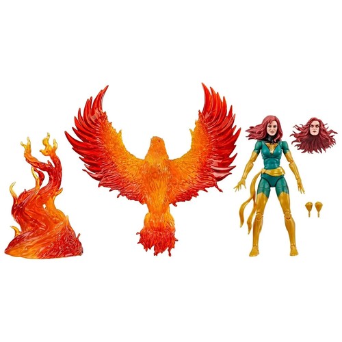 Figura de acción X-Men Marvel Legends Series Jean Grey con Phoenix Force Deluxe 6" - Imagen 2 de 7