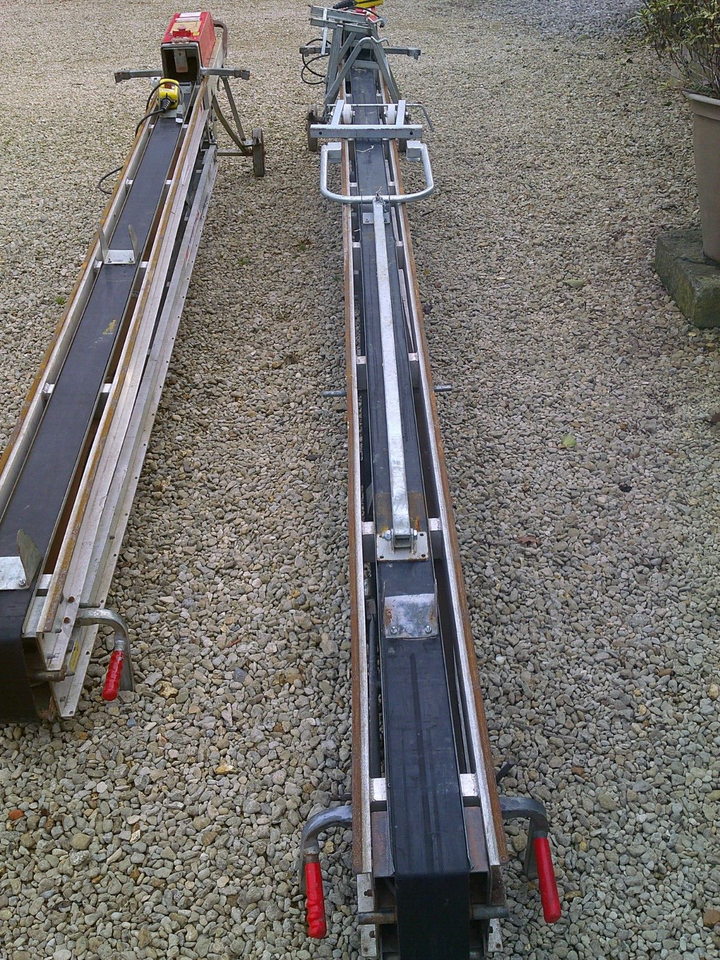 TILE BUMPA CONVEYOR, 10M, 110V, ROOF TILE HOIST LIFT, MACE INDUSTRIES