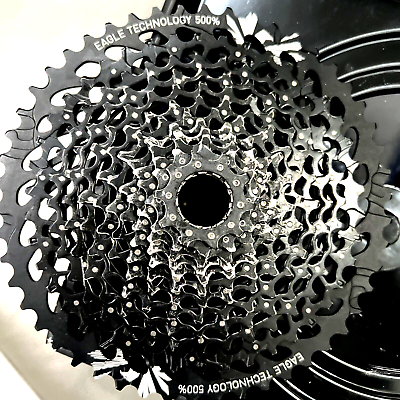 SRAM X01 Eagle XG-1295 Cassette 12-Speed 10-50t Black For XD SRAM X01 Eagle XG-1295 Cassette 12-Speed 10-50t Black For XD