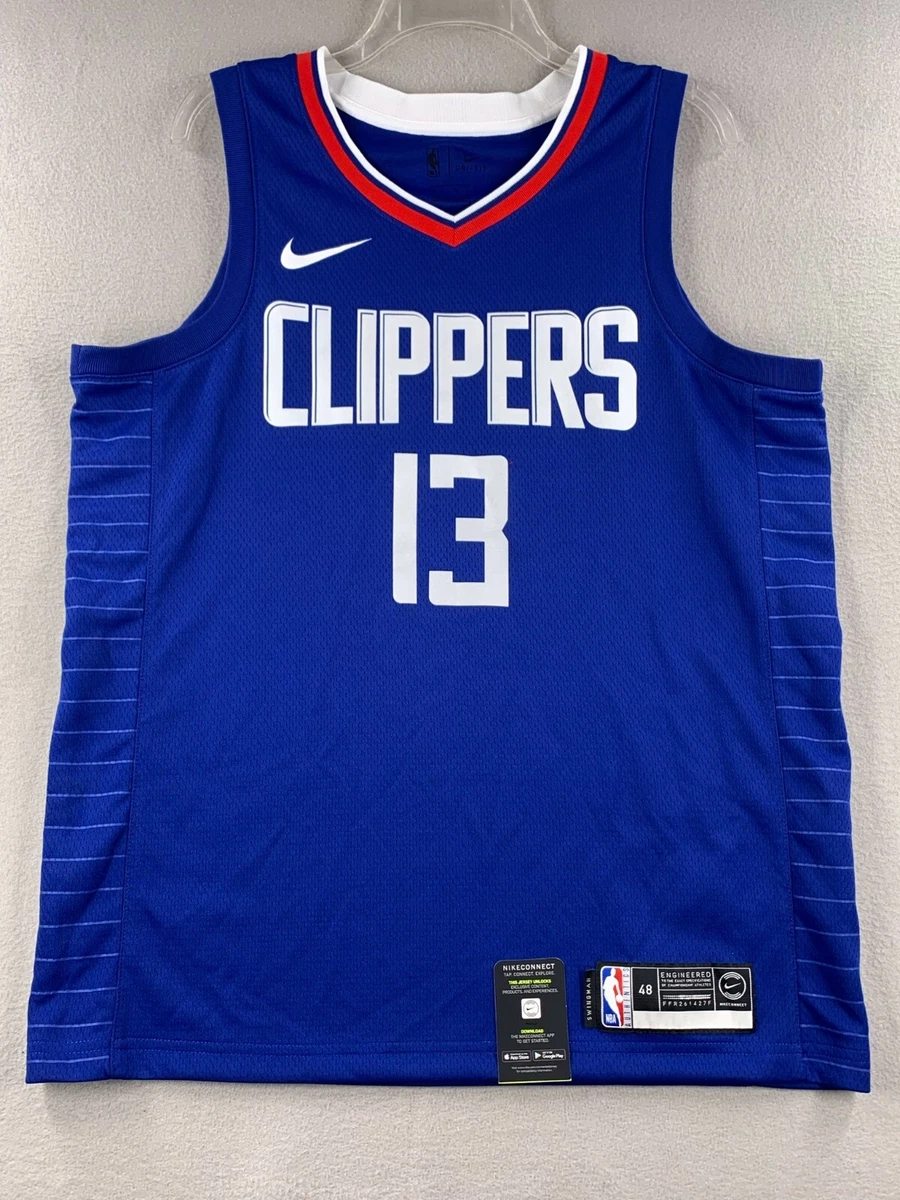 Paul George Los Angeles Clippers Nike Icon Edition Swingman Jersey Men's Large
