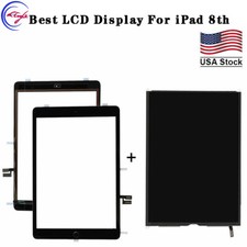 LCD Display Touch Screen Digitizer Lot For iPad 8th 10.2" A2428/2429/2270/2430