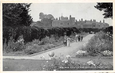 Angebot Kent UK Walmer Schloss Und Gärten Foto Postkarte Ca. 1961