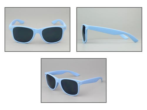 Women's Pastel Color Sunglasses Shades Sunnies Festival Fashion Retro Rave UV400 - Picture 5 of 6