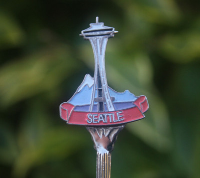 Vintage Löffel Seattle Washington USA Space Needle American America Souvenir Geschenk