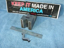 V BLOCK VINTAGE OFFSET STYLE US AMERICAN TOOLMAKER MACHINIST JIG-GRIND BORE MILL
