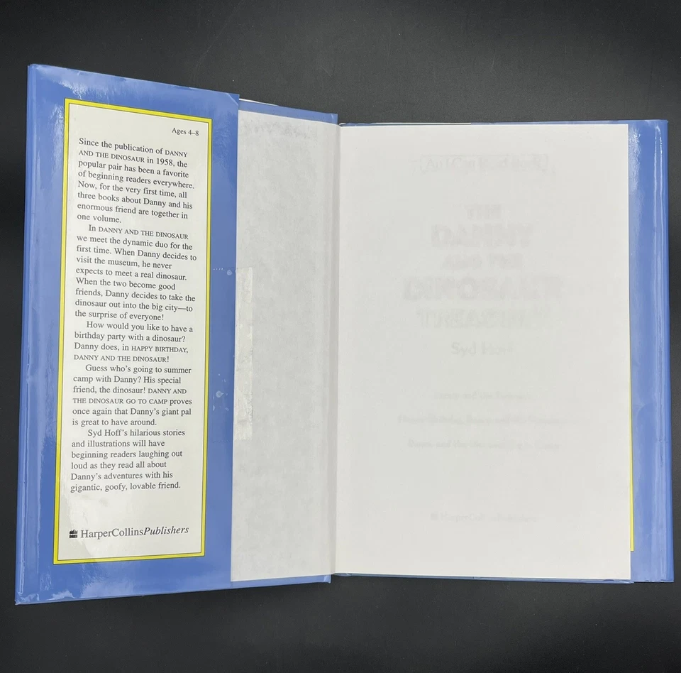 The Danny and the Dinosaur Treasury: Three Huge Adventures Hardcover 1993 - Image 4 of 4