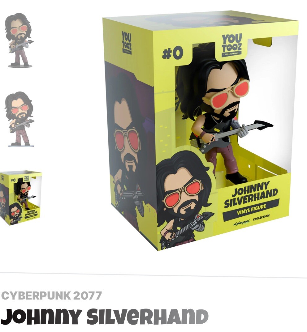 Youtooz Cyberpunk 2077 - Johnny Silverhand * Vinyl Figurine