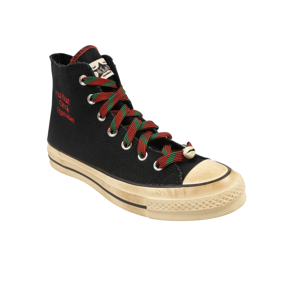 Barriers X Converse Black True Power High Top Sneakers