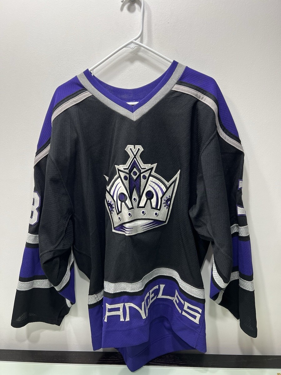 Koho On Ice Authentic LA Kings Late 90s Black & Purple Jersey Size