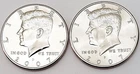 2007 P & D Kennedy Half Dollar Set (2 coins)  AVE CIRCULATED **FREE SHIPPING**