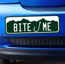 Large Bite Me - Colorado Laminated Vehicle Bumper Sticker
