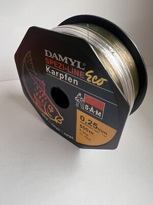 DAM Damyl Spezi Line Eco Karpfen 5,3 Kg 0,25mm 500m Moderbraun monofil Schnur