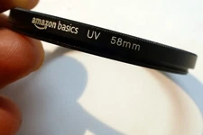 Amazon Basics UV 58mm Lens Filter