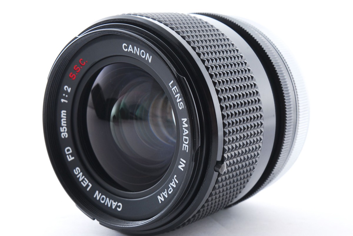 MINT+] Canon FD 35mm f/2 S.S.C SSC Wide Angle Manual Focus Lens