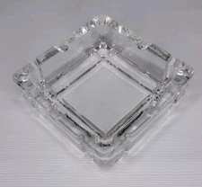 Square Glass Ashtray 4"×4" 